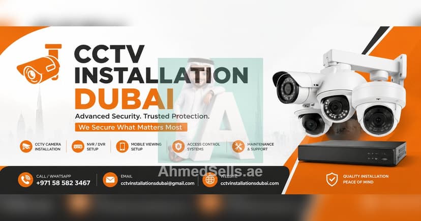 CCTV Installation Dubai | Professional CCTV Camera & Security Systems