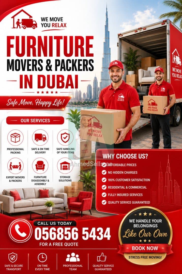 Safe Furniture Moving & Transportation Services