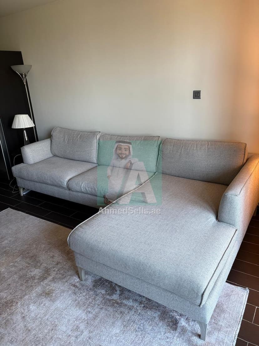 Better Homes sofa & lether chair for sale