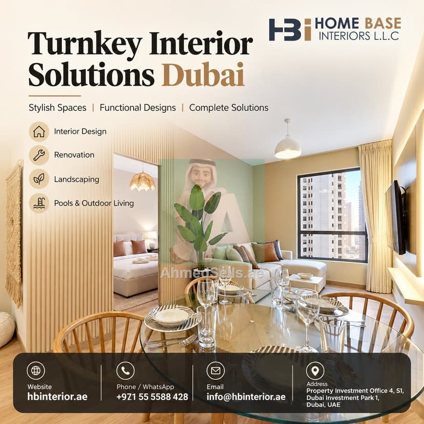 Turnkey Interior Solutions Dubai