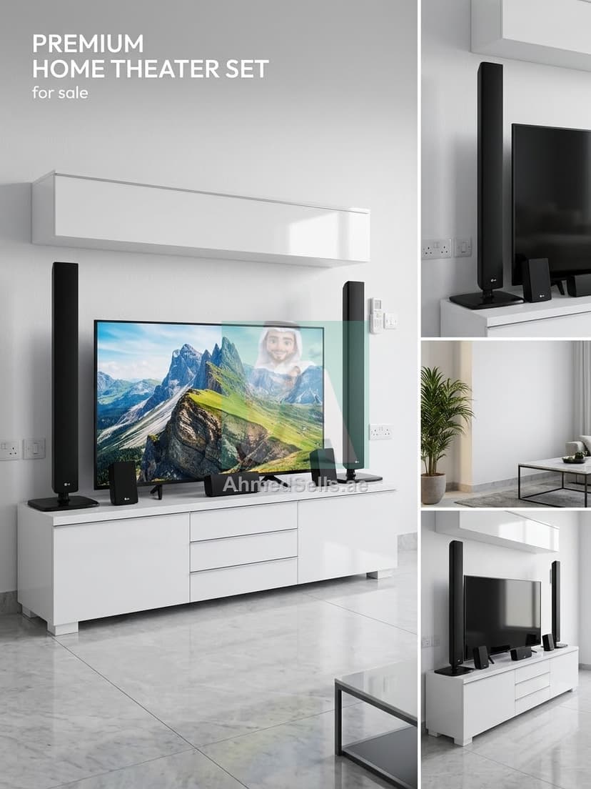 PREMIUM HOME THEATER & TV SET โ FOR SALE
