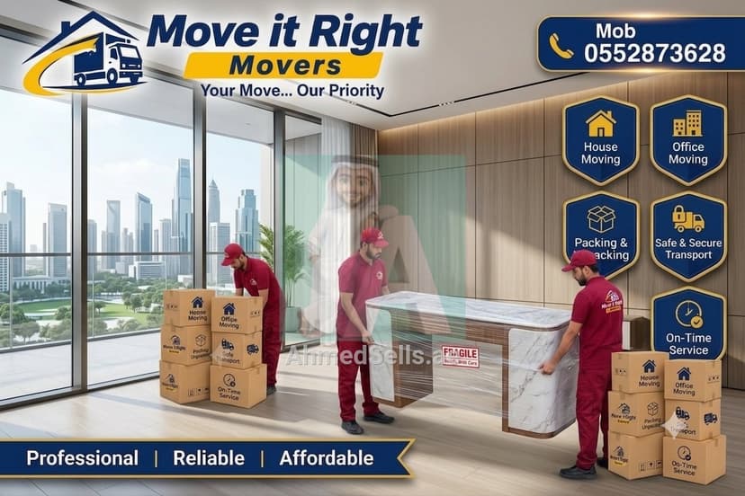 Move It Right Movers UAE - Professional Moving & Packing Service
