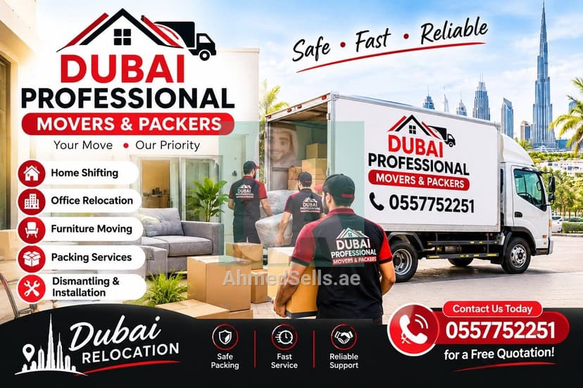 Dubai professional movers packers