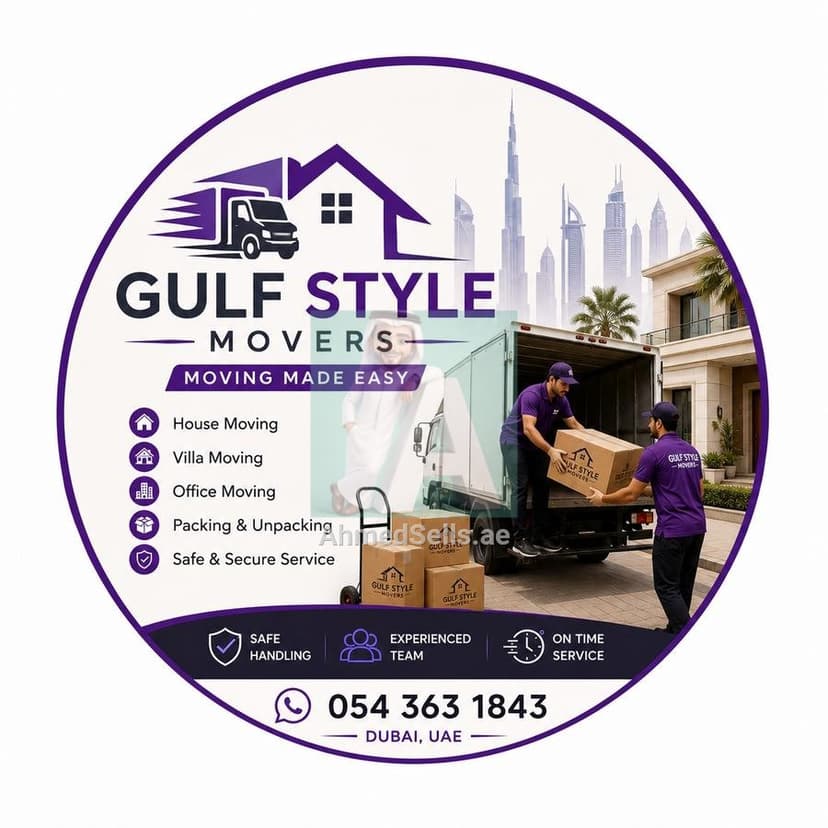 Professional movers and Packers expert in Dubai Gulf style movers