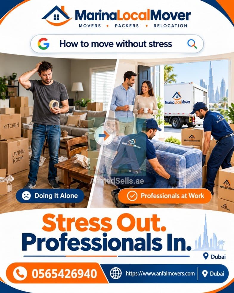 Move with Ease! Expert Packing & Reliable Home and Office Movers in Dubai