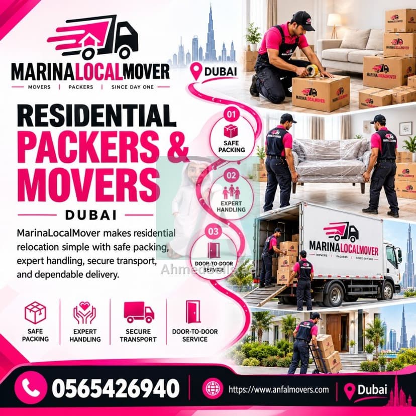 Pack Smart, Move Safely! Home, Villa & Office Moving with Professional Packing Services in Dubai.