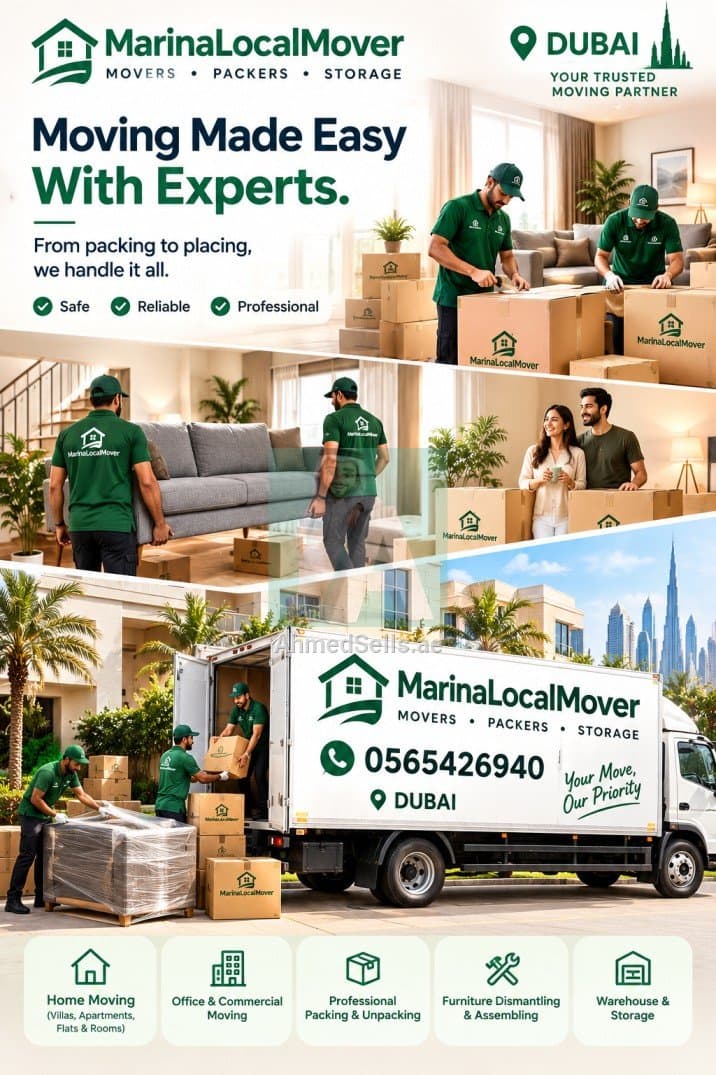 Expert Movers & Packers Dubai - Safe & Secure Moving